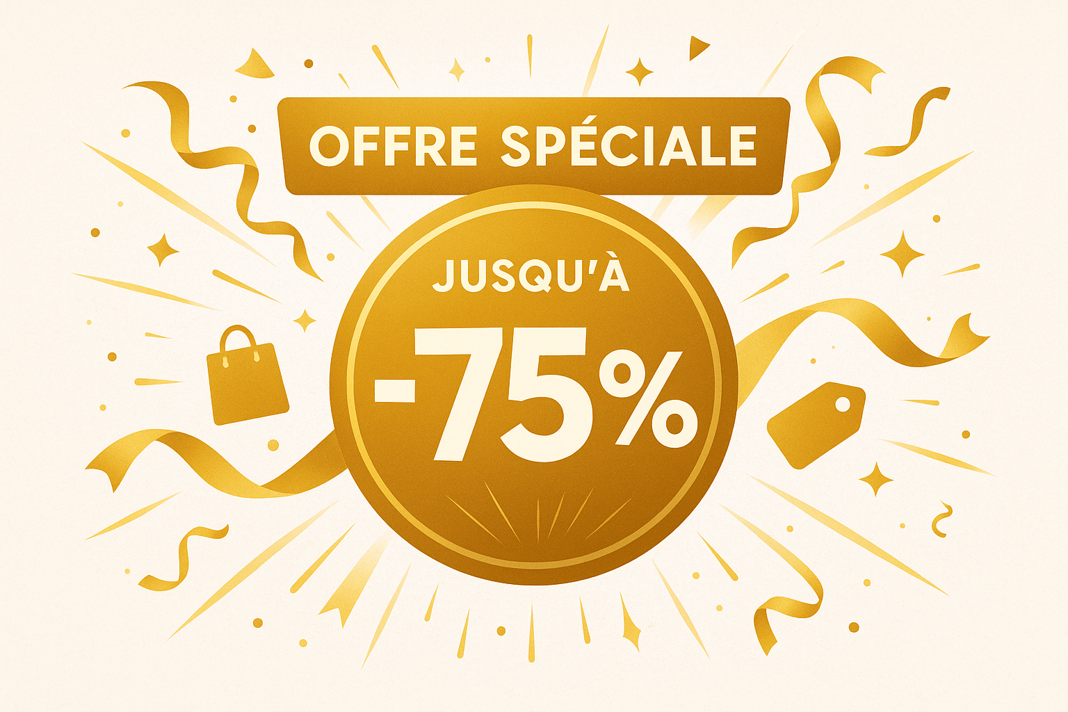 Offre spéciale grandes fêtes